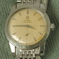 Omega Seamaster c 1954 with original steel bracelet